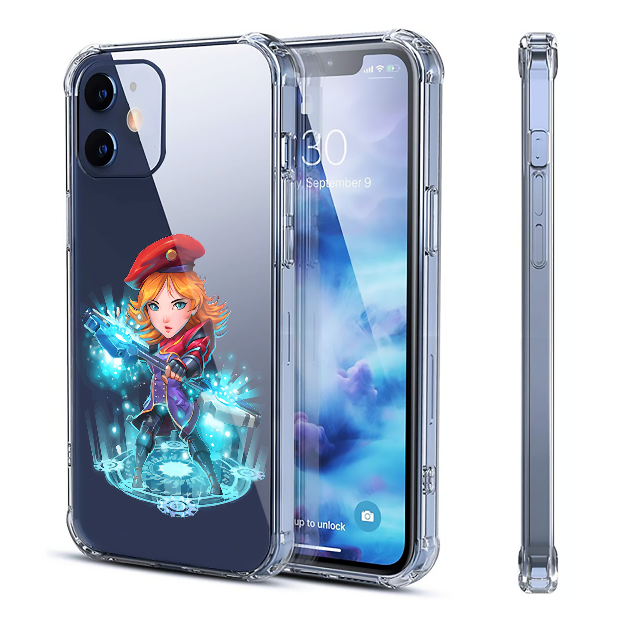 （画像用） リーグ・オブ・レジェンド League of Legends LOL 【iPhone 12シリーズ対応】透明スマホケース（クリアソフトケース）